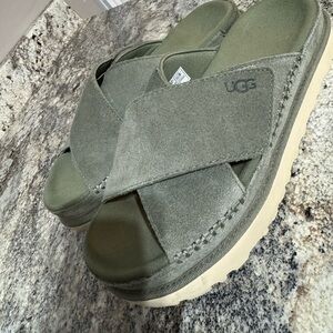 UGG Women's Goldenstar Cross Slide Sandal